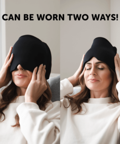 Natural Headache Relief, Hot and Cold Therapy Head Cap